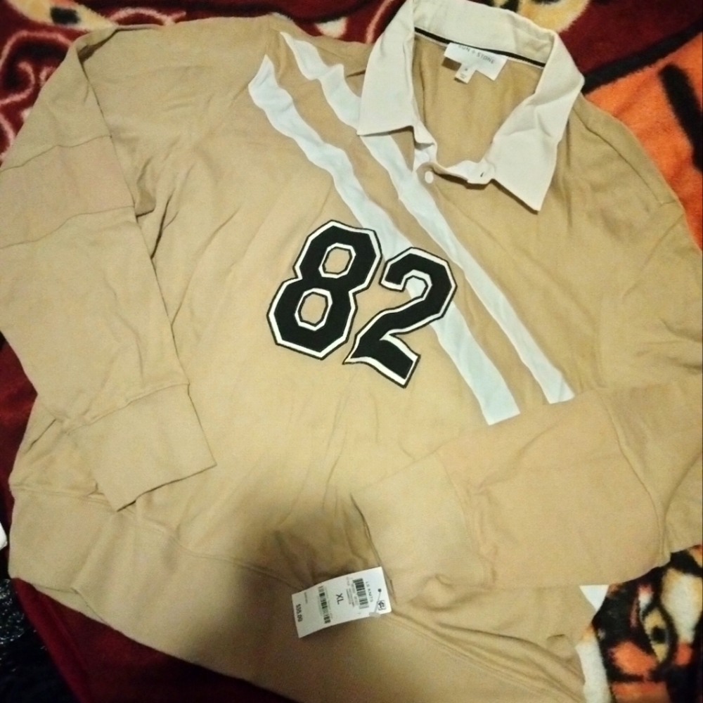 Authentic SUN& STONE Mens Blouse/ Polo XL. Brand- New w/ Tag. Super nice.